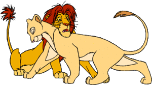 De leeuwenkoning Disney plaatjes Simba En Nala Leeuwenkoning