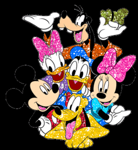 Disney plaatjes Disney glitter 