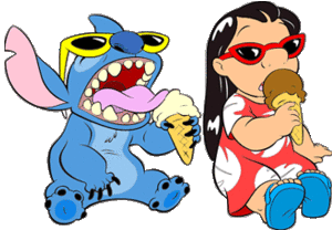 Lilo en stich Disney plaatjes 