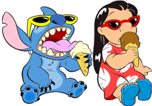 Lilo en stich Disney plaatjes 