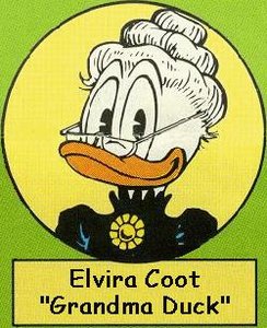 Disney plaatjes Oma duck 