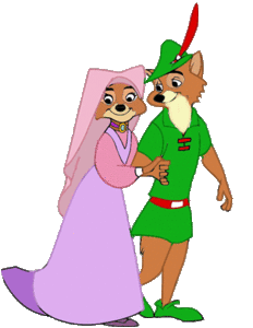 Robin hood Disney plaatjes Robin Hood En Marianne