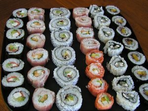Eten en drinken Eten en drinken plaatjes Sushi 