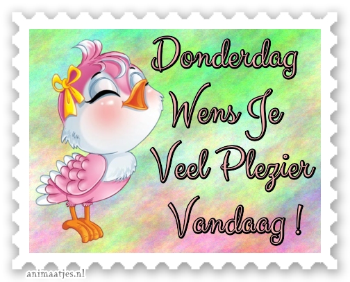 Donderdag Facebook plaatjes 