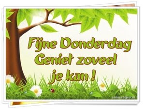 Donderdag Facebook plaatjes 