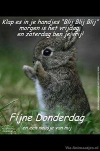 Donderdag Facebook plaatjes 