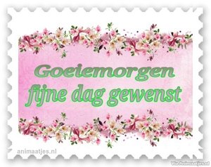 Goedemorgen Facebook plaatjes 