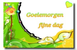 Goedemorgen Facebook plaatjes 