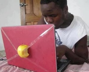 Humor Facebook plaatjes Apple Pc