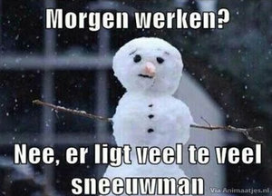 Humor Facebook plaatjes Morgen Werken