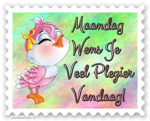 Maandag Facebook plaatjes 