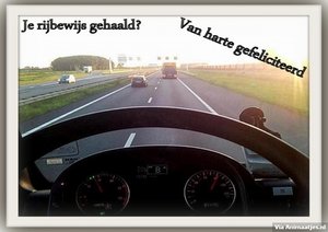 Facebook plaatjes Rijbewijs 