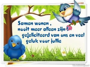 Facebook plaatjes Samen wonen 