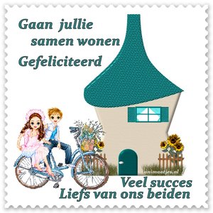 Facebook plaatjes Samen wonen 