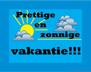 Vakantie Facebook plaatjes 