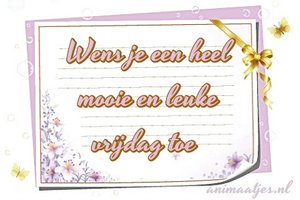 Vrijdag Facebook plaatjes 