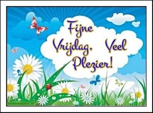 Vrijdag Facebook plaatjes 