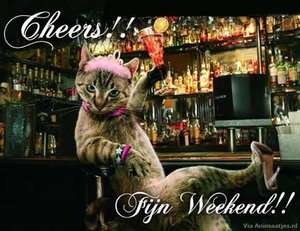 Weekend Facebook plaatjes Cheers Fijn Weekend