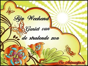 Weekend Facebook plaatjes 