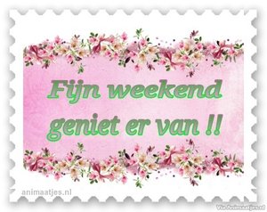 Weekend Facebook plaatjes 