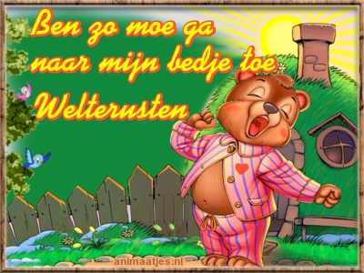 Welterusten Facebook plaatjes 