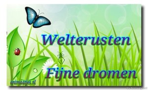 Welterusten Facebook plaatjes 