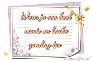 Zondag Facebook plaatjes 