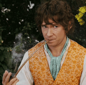 Films en series Films The hobbit an unexpected journey Bilbo Met Pijp