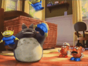 Toy story Films en series Films Totoro Jongleert Met De Aliens