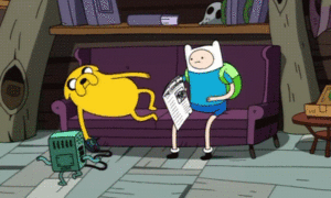 Films en series Series Adventure time Finn Jake En Bmo