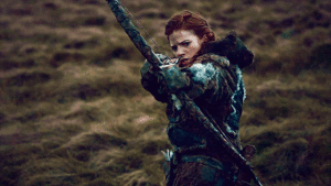 Films en series Series Game of thrones Ygritte Met Boog