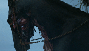 Films en series Series Game of thrones Een White Walker Te Paard