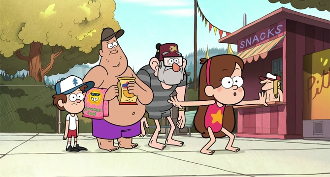 Films en series Series Gravity falls 