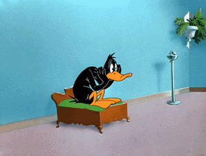 Looney tunes Films en series Series Daffy Duck Aan Het Nadenken