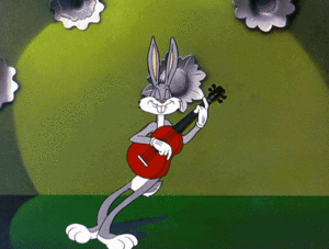 Looney tunes Films en series Series Bugs Bunny Speelt Op Zijn Gitaar