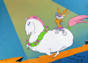 Looney tunes Films en series Series Bugs Bunny Op Een Paard