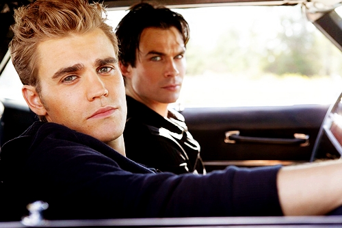 Films en series Series Vampire diaries Stephen En Damon