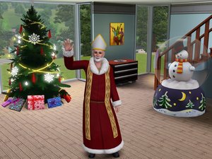Games De sims Sims Kerstman