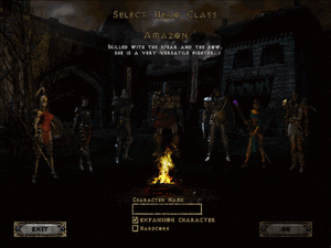 Games Diablo 2 Karakter Selectie