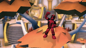 Games Super hero squad online Deadpool Aan Het Dansen Op Een Boom