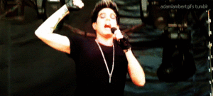 Adam Lambert GIF. Muziek Artiesten Gifs Adam lambert 