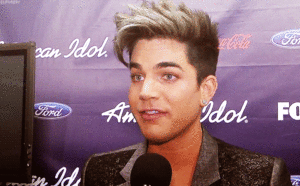 Adam Lambert GIF. Artiesten Gifs Adam lambert 