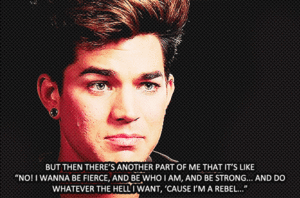 Adam Lambert GIF. Muziek Artiesten Gifs Adam lambert 