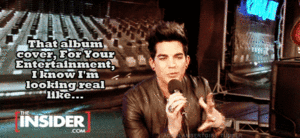 Adam Lambert GIF. Muziek Artiesten Gifs Adam lambert 
