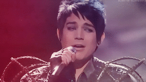 Adam Lambert GIF. Interview Japan Artiesten Gifs Adam lambert 2010 