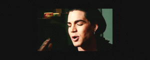 Adam Lambert GIF. Muziek Interview Artiesten Gifs Adam lambert 