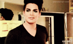 Adam Lambert GIF. Interview Japan Artiesten Gifs Adam lambert 2010 