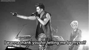 Adam Lambert GIF. Verward Artiesten Gifs Adam lambert Wat 