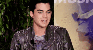 Adam Lambert GIF. Artiesten Zanger Gifs Adam lambert American idol 