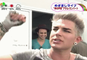 Adam Lambert GIF. Muziek Artiesten Gifs Adam lambert 